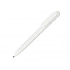 Ручка шариковая DS6S TMM 02, белый с нанесением логотипа компании
