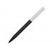 Шариковая ручка Unix из переработанной пластмассы, черные чернила - Черный с нанесением логотипа компании