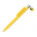 Ручка шариковая UMA «ON TOP SI F», желтый с нанесением логотипа компании