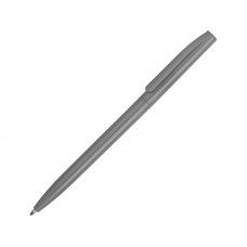 Ручка пластиковая шариковая «Reedy», серый с нанесением логотипа компании