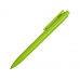 Ручка пластиковая шариковая «Mastic» под полимерную наклейку, зеленое яблоко с нанесением логотипа компании