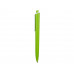 Ручка пластиковая трехгранная шариковая «Lateen», зеленое яблоко/белый с нанесением логотипа компании
