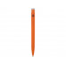 Шариковая ручка Unix из переработанной пластмассы, черные чернила - Оранжевый с нанесением логотипа компании