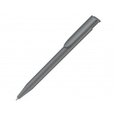 Шариковая ручка soft-toch "Happy gum"., серый с нанесением логотипа компании