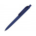 Ручка шариковая Prodir DS8 PRR "софт-тач", синий с нанесением логотипа компании