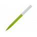 Шариковая ручка Unix из переработанной пластмассы, черные чернила - Зеленое яблоко с нанесением логотипа компании