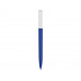 Ручка пластиковая шариковая «Миллениум Color BRL», синий/белый с нанесением логотипа компании