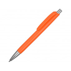 Ручка пластиковая шариковая «Gage», оранжевый с нанесением логотипа компании