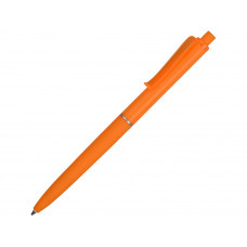 Ручка пластиковая soft-touch шариковая «Plane», оранжевый