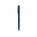 Ручка пластиковая soft-touch шариковая «Plane», темно-синий с нанесением логотипа компании