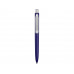 Ручка пластиковая шариковая Prodir DS8 PSP-55, синий с нанесением логотипа компании