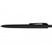 Ручка шариковая Prodir DS8 PRR "софт-тач", черный с нанесением логотипа компании