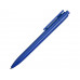 Ручка пластиковая шариковая «Mastic» под полимерную наклейку, синий с нанесением логотипа компании