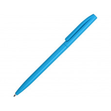 Ручка пластиковая шариковая «Reedy», голубой с нанесением логотипа компании