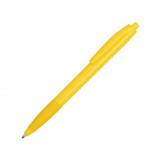 Ручка пластиковая шариковая «Diamond», желтый с нанесением логотипа компании