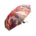 Набор: платок, складной зонт «Климт. Танцовщица», красный с нанесением логотипа компании