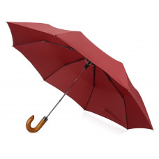 Зонт складной "Cary", полуавтоматический, 3 сложения, с чехлом, бордовый (P)