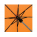 Зонт складной 5560 Format полуавтомат, черный с нанесением логотипа компании