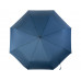 Зонт складной автоматичский Ferre Milano, синий с нанесением логотипа компании