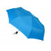 Зонт складной "Columbus", механический, 3 сложения, с чехлом, голубой с нанесением логотипа компании