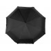 Зонт складной автоматичский Ferre Milano, черный с нанесением логотипа компании