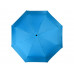 Зонт складной "Columbus", механический, 3 сложения, с чехлом, голубой с нанесением логотипа компании