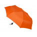 Зонт складной "Columbus", механический, 3 сложения, с чехлом, оранжевый с нанесением логотипа компании