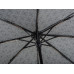 Зонт складной автоматический Ferre Milano, серый с нанесением логотипа компании