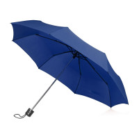 Зонт складной "Columbus", механический, 3 сложения, с чехлом, кл. синий