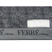 Зонт складной автоматический Ferre Milano, серый с нанесением логотипа компании