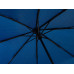 Бизнес зонт-автомат Britney с большим куполом, синий/темно-синий с нанесением логотипа компании