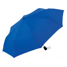 Зонт складной 5560 Format полуавтомат, синий с нанесением логотипа компании