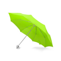 Зонт складной "Tempe", механический, 3 сложения, с чехлом, зеленое яблоко