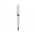 Ручка шариковая "Отчизна", белый/триколор с нанесением логотипа компании