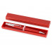 Футляр для ручки Rodos, красный с нанесением логотипа компании