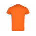 Футболка "Atomic" мужская, оранжевый с нанесением логотипа компании