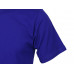 Футболка Club мужская, без боковых швов, классический синий с нанесением логотипа компании
