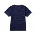 Nanaimo женская футболка с коротким рукавом, темно-синий с нанесением логотипа компании