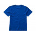 Nanaimo мужская футболка с коротким рукавом, синий с нанесением логотипа компании