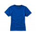 Nanaimo женская футболка с коротким рукавом, синий с нанесением логотипа компании
