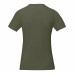 Нанаймо женская футболка с коротким рукавом, зеленый лесной с нанесением логотипа компании
