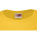 Футболка "Heavy Super Club" женская, желтый с нанесением логотипа компании