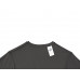 Мужская футболка Heros с коротким рукавом, серый графитовый с нанесением логотипа компании
