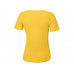 Футболка "Heavy Super Club" женская, желтый с нанесением логотипа компании