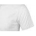 Футболка Club мужская, без боковых швов, белый с нанесением логотипа компании