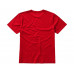 Nanaimo мужская футболка с коротким рукавом, красный с нанесением логотипа компании