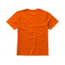 Nanaimo мужская футболка с коротким рукавом, оранжевый с нанесением логотипа компании