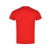 Футболка "Atomic" мужская, красный с нанесением логотипа компании