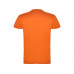 Футболка "Beagle" мужская, оранжевый с нанесением логотипа компании
