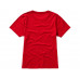 Nanaimo женская футболка с коротким рукавом, красный с нанесением логотипа компании